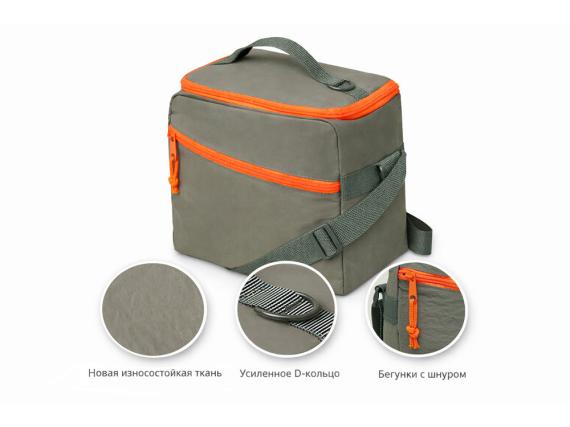 Изотермическая сумка-холодильник «Neo Classic» c контрастной молнией