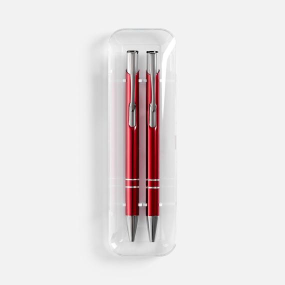 Набор из 2 ручек Keskus, красный