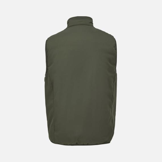 Жилет софтшелл унисекс Falcon BW, темный хаки, размер 3XL