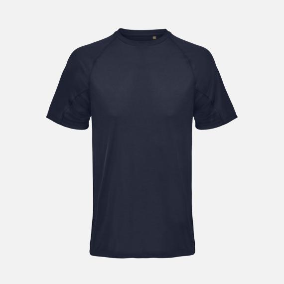 Футболка спортивная унисекс Vortex, темно-синяя, размер XS