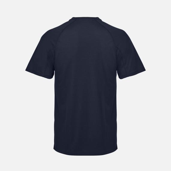 Футболка спортивная унисекс Vortex, темно-синяя, размер XL