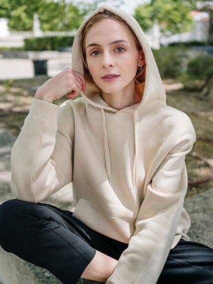 Худи унисекс Phoenix, желтое (лимонное), размер XS