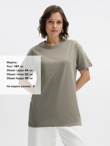 Футболка Regent 150 серая (стальная), размер M