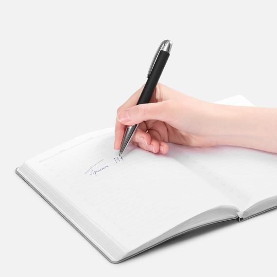 Ручка шариковая Arc Soft Touch, черная