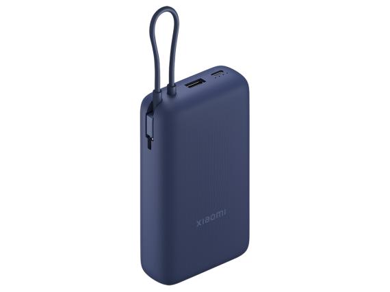 Внешний аккумулятор со встроенным кабелем Xiaomi 33W Power Bank (Integrated Cable), 20000 мАч