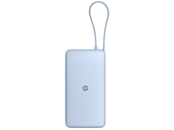 Внешний аккумулятор со встроенным кабелем Xiaomi 67W Power Bank (Integrated Cable), 20000 мАч