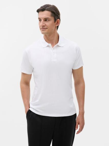 Рубашка поло мужская Prescott men 170 белая, размер XL
