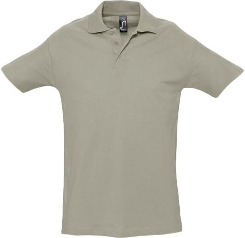 Рубашка поло мужская Spring 210 хаки, размер L